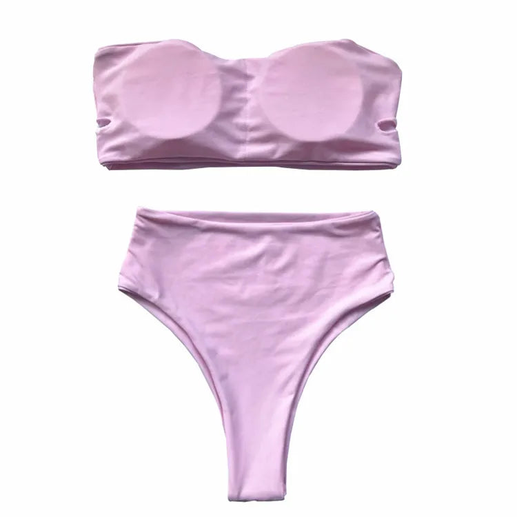 Conjunto Bikini Mujer – Swimwear Verano Push-Up Estilo Brasileño