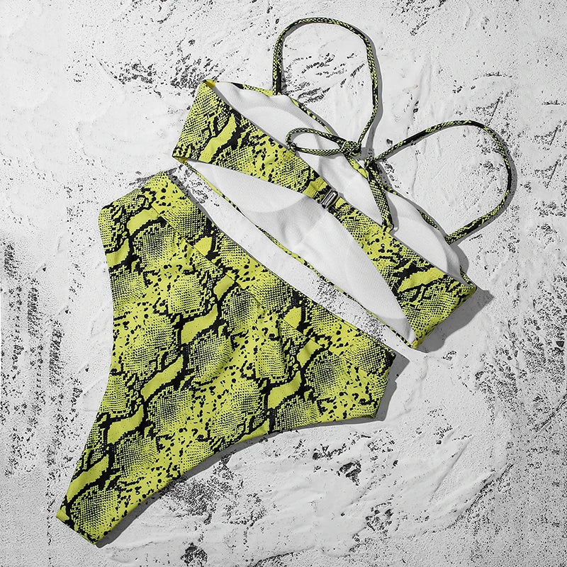 Bikini Mujer ZTVitality – Push-Up con Relleno y Cintura Alta