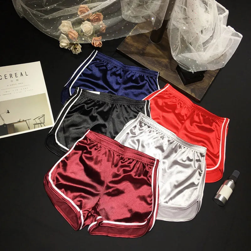 Shorts Mujer Verano 2021 – Seda Suave Estilo Slim Casual