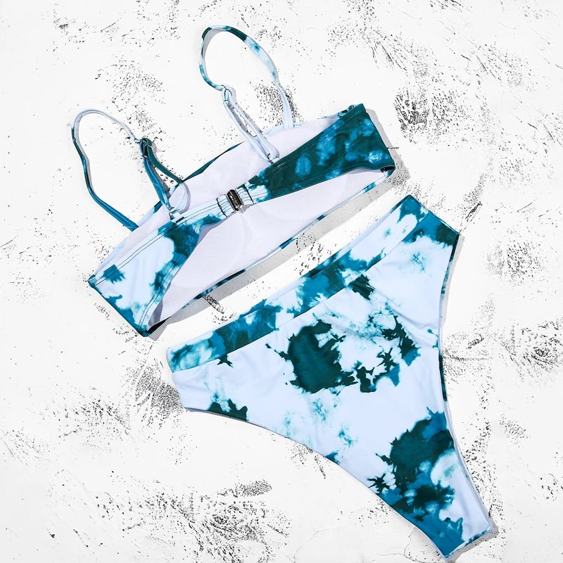 Bikini Mujer ZTVitality – Push-Up con Relleno y Cintura Alta