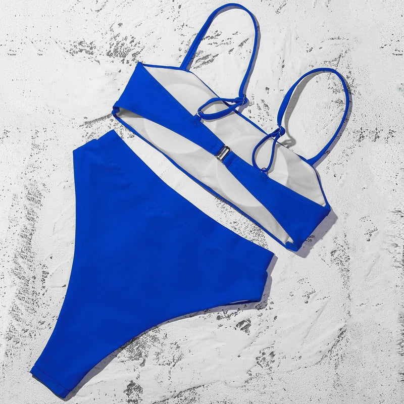 Bikini Mujer ZTVitality – Push-Up con Relleno y Cintura Alta