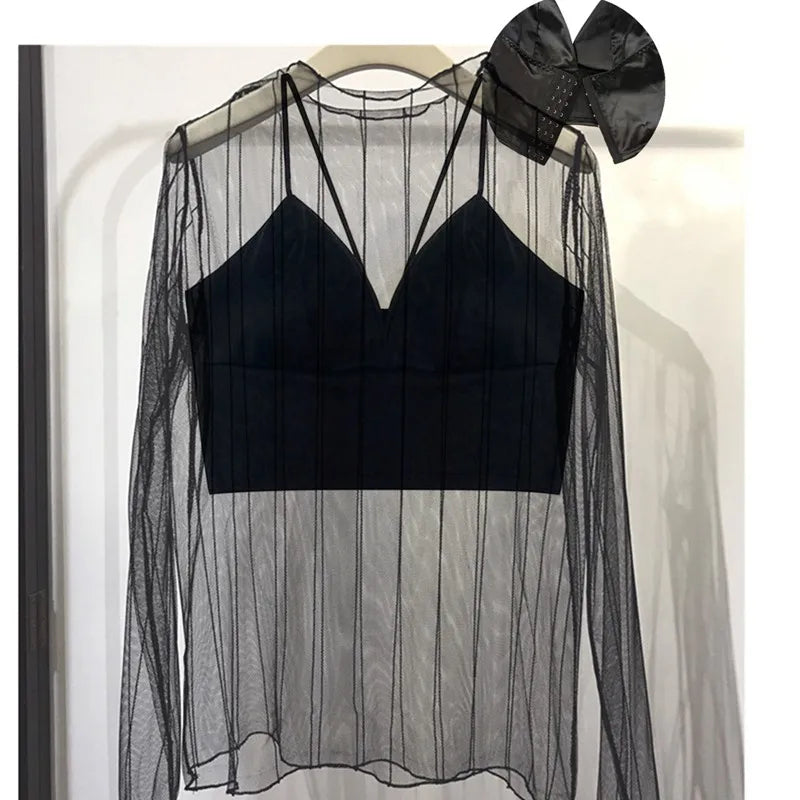 Top Cropped Mujer Satinado – Bralette Sexy con Acolchado